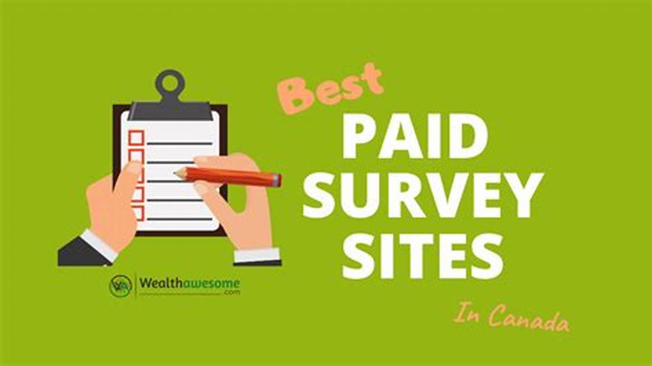 Best Paying Survey Sites 2024
