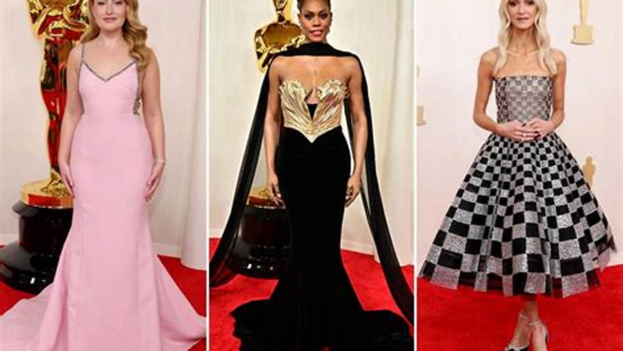 Best Red Carpet Looks At The 2024 Oscars., 2024
