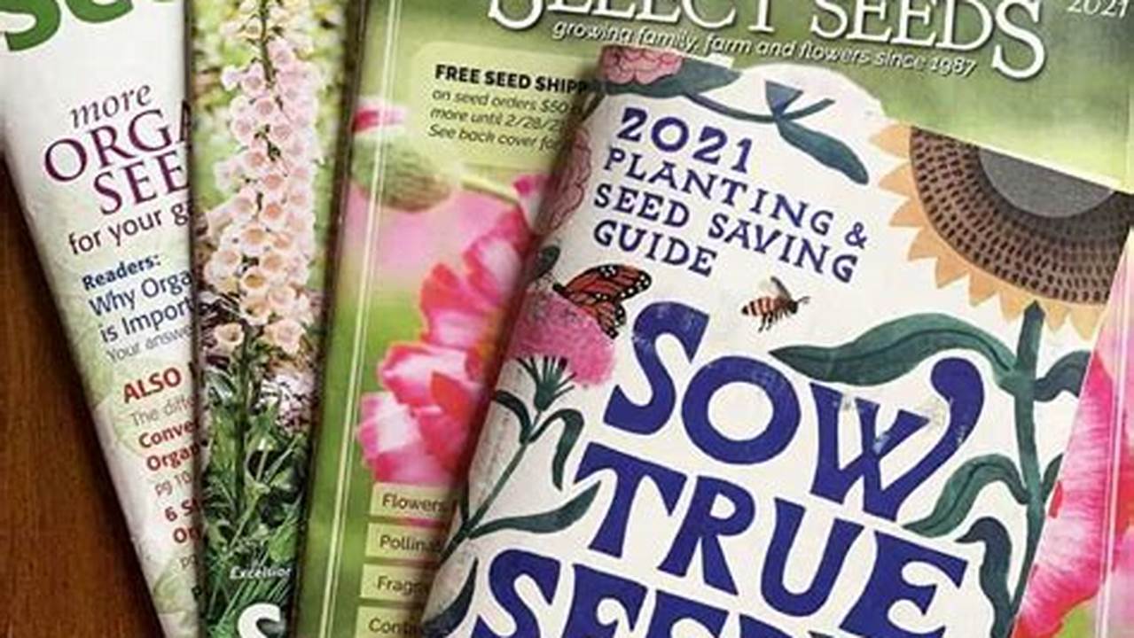 Best Seed Catalogs 2024