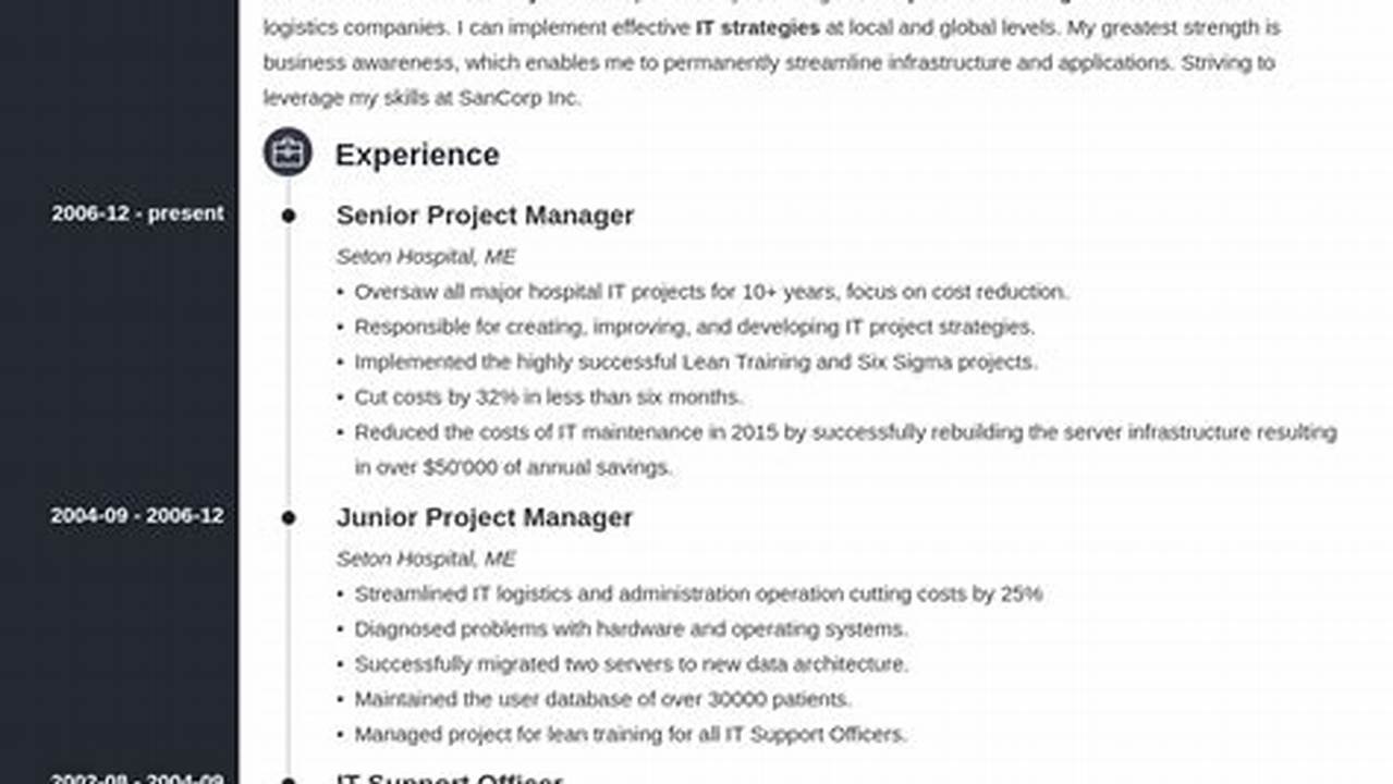 Best Templates For Resume 2024