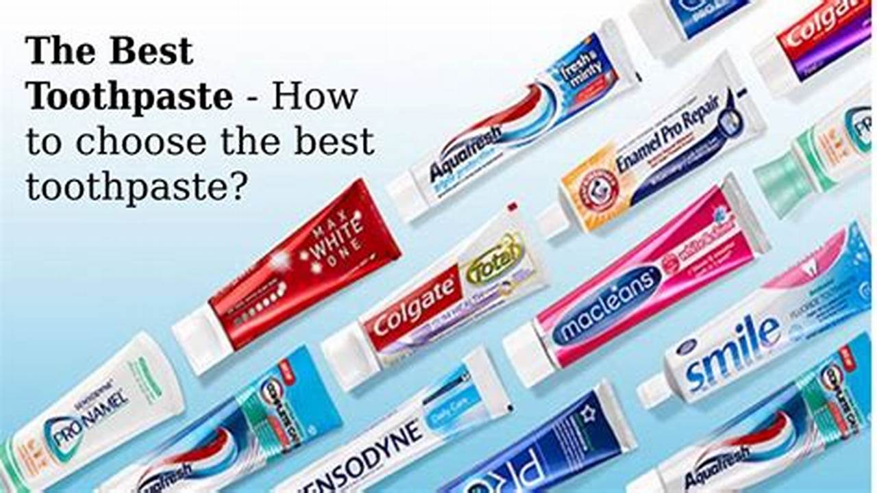 Best Toothpaste 2024