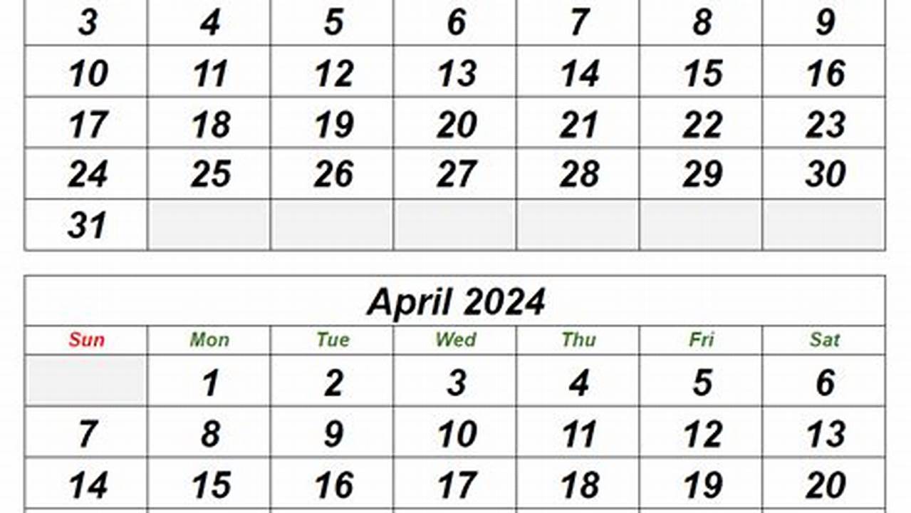 Between March 25 And April 1, 2024., 2024