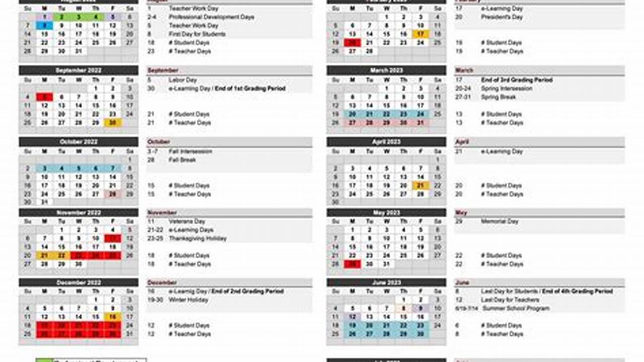 Bham City Schools Calendar
