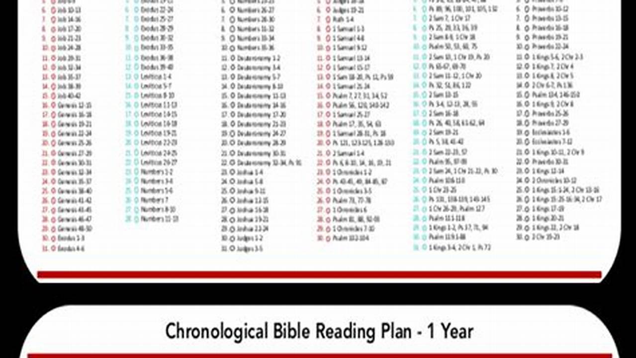 Bible In One Year 2024