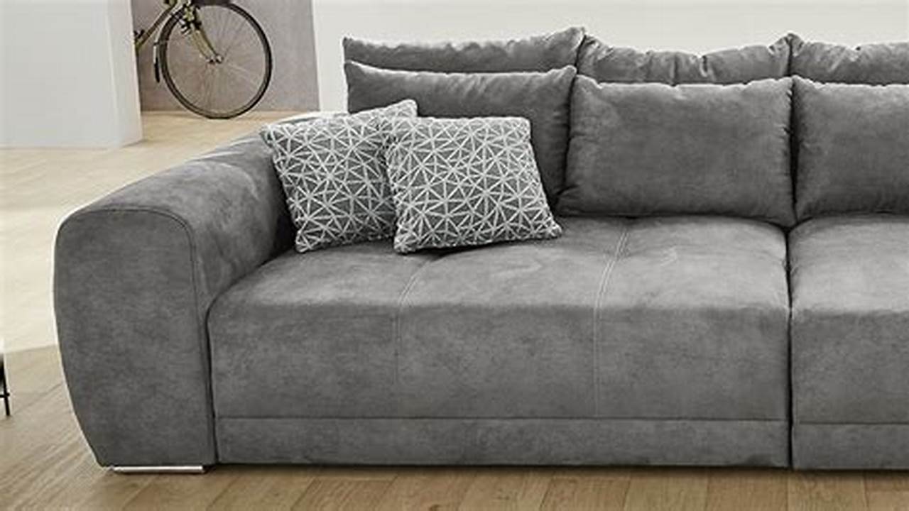 Big Sofa Grau: Die Ultimative Oase der Entspannung