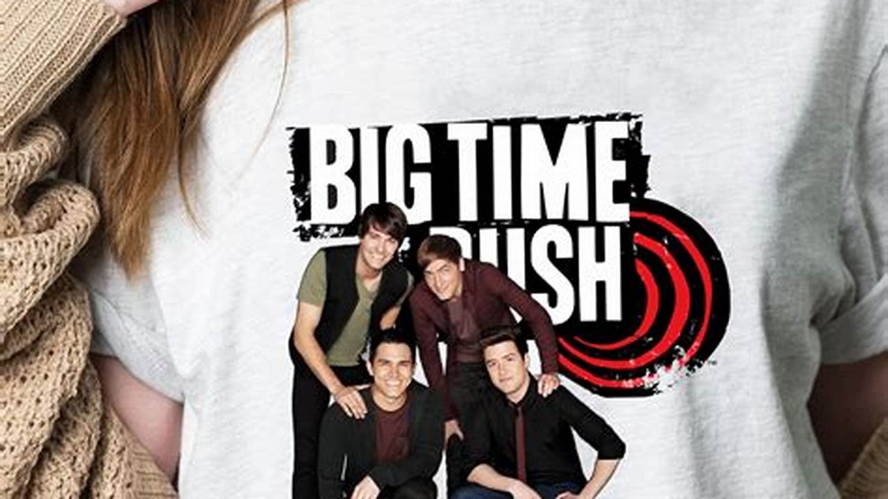 Big Time Rush Merch 2024