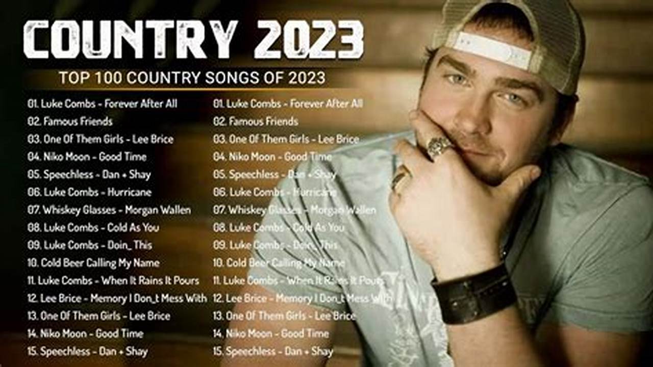 Billboard Top 100 Country Songs 2024
