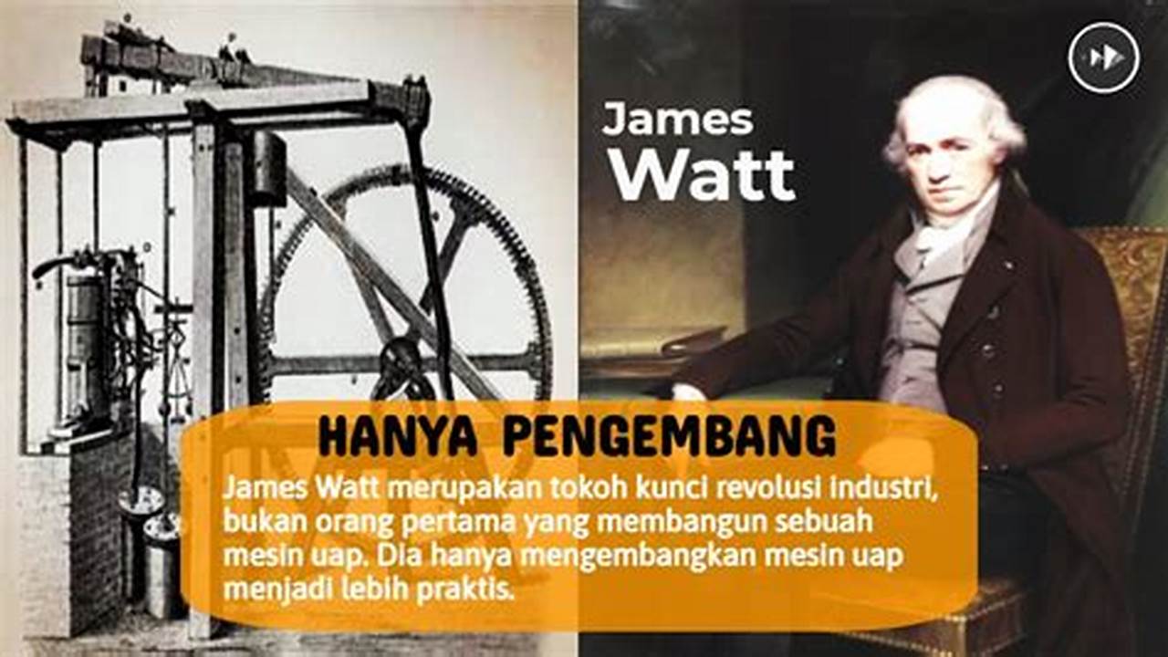 Biografi Penemu Dunia: James Watt