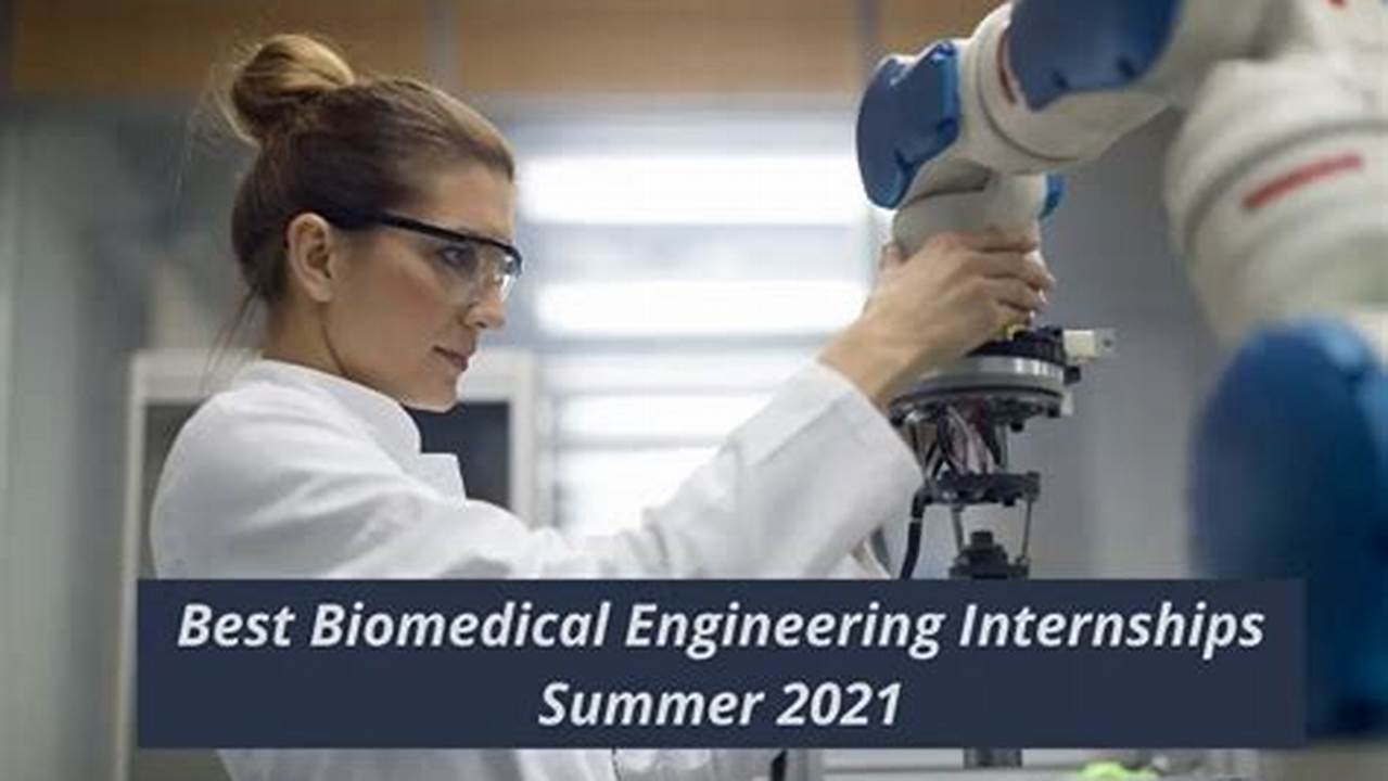 Biomedical Engineering Summer Internships 2024
