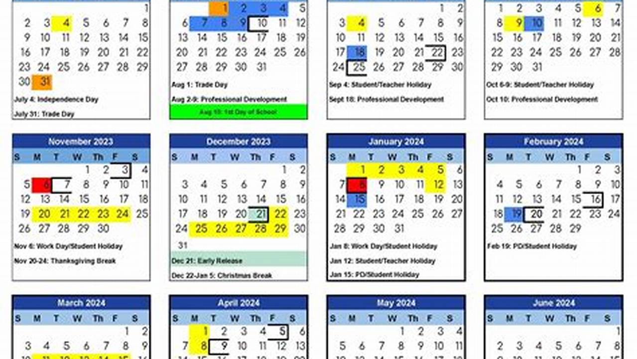 Bisd Calendar 2024-24