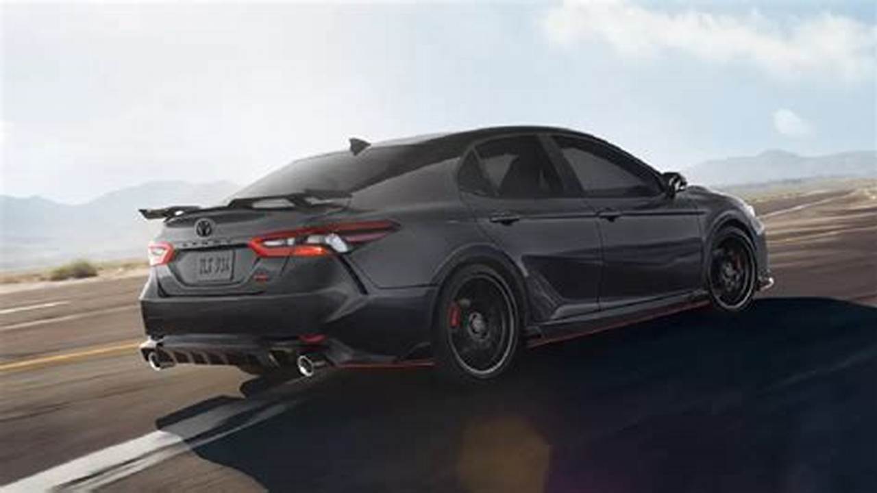 Black 2024 Camry Trd