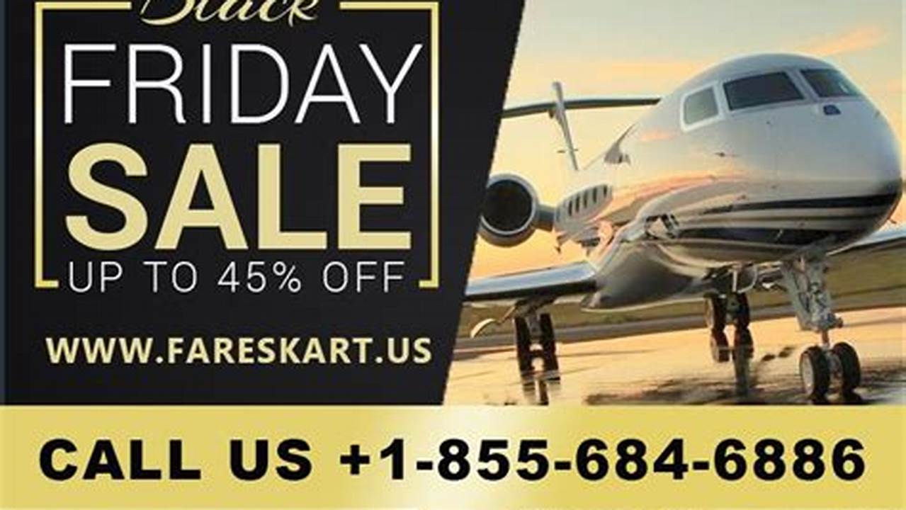 Black Friday Airlines Deals 2024