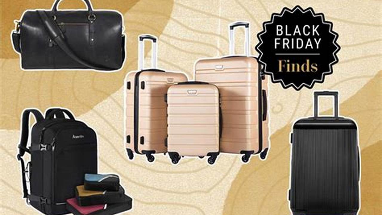 Black Friday Carry On Luggage Deals 2024