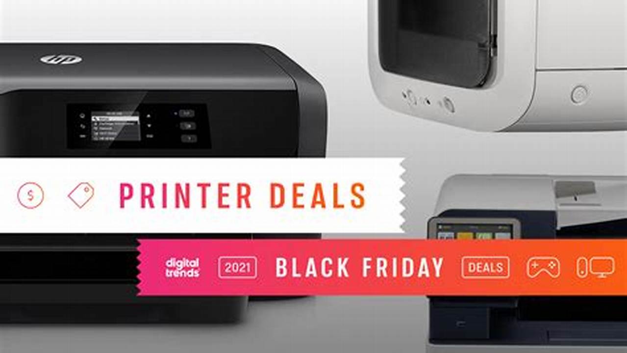 Black Friday Epson Printer Deals 2024