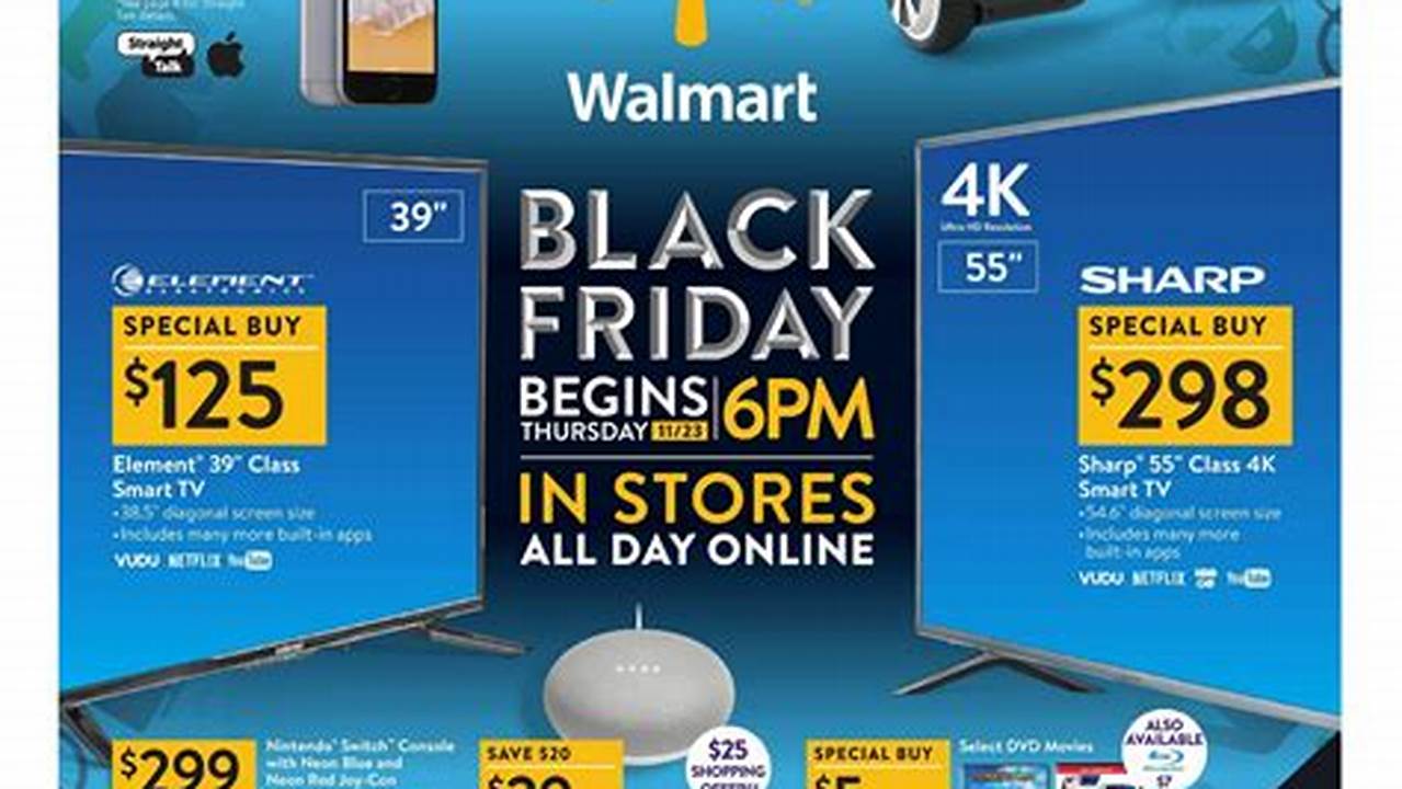 Black Friday Walmart 2024 Flyer