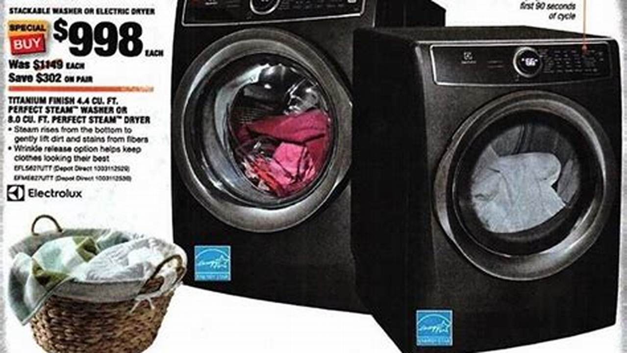 Black Friday Washer And Dryer Deals 2024