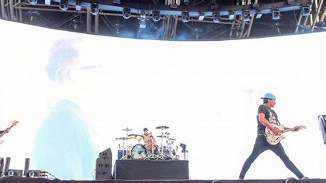 Blink 182 Live Coachella 2024