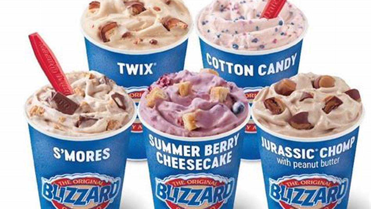 Blizzard Flavors 2024