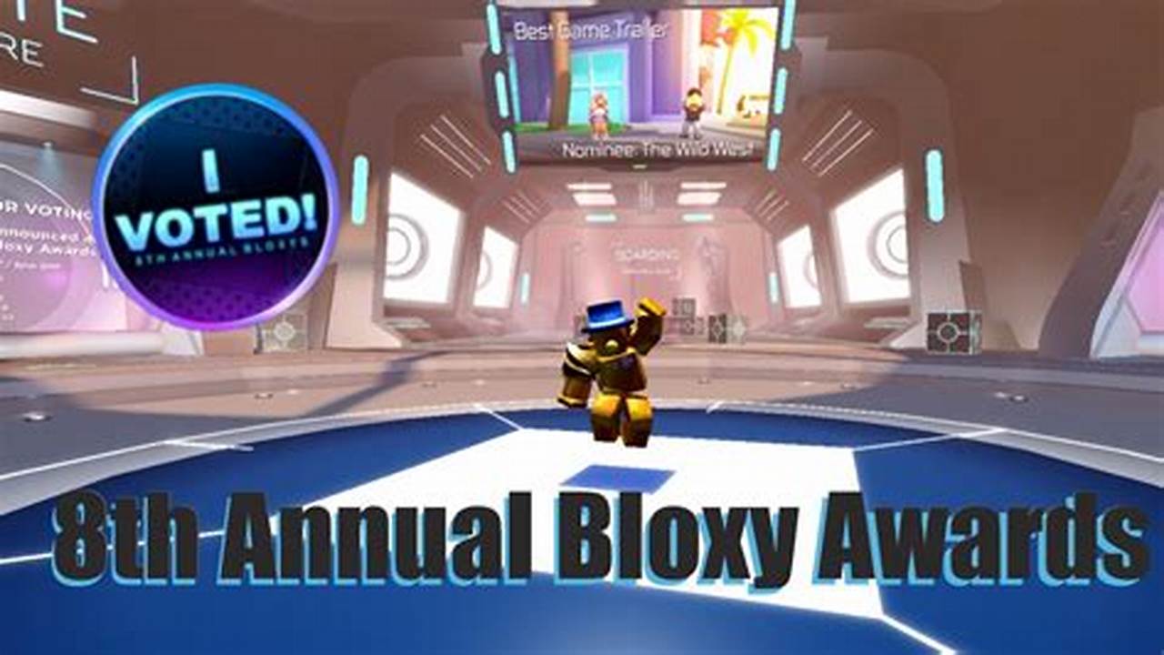 Bloxy Awards 2024 Voting