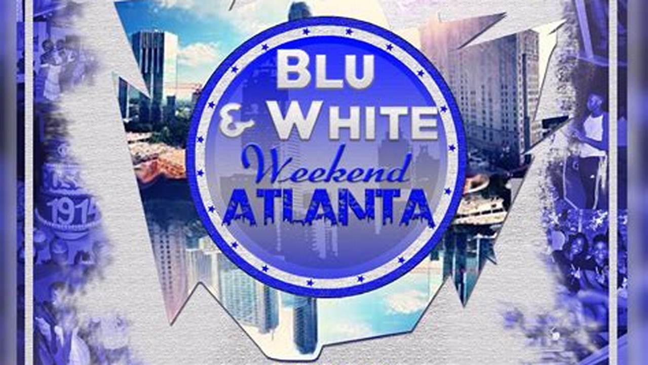 Blue And White Weekend 2024