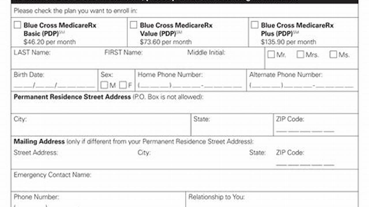 Blue Cross Blue Shield Prescription Coverage List 2024 Pennsylvania