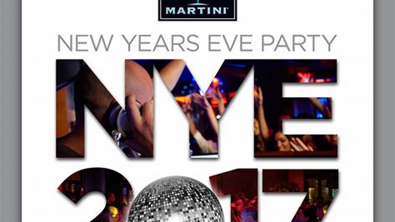 Blue Martini New Years Eve 2024