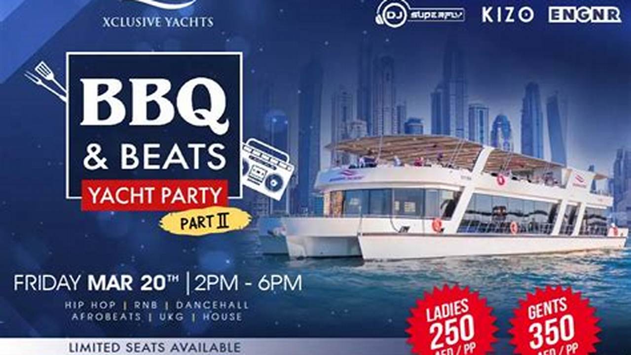 Boat Party Dubai 2024