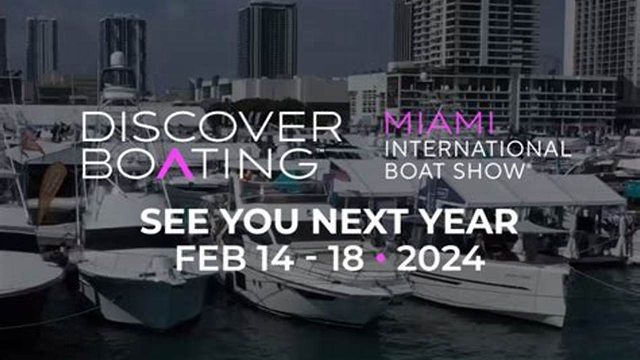 Boat Show Miami February 2024