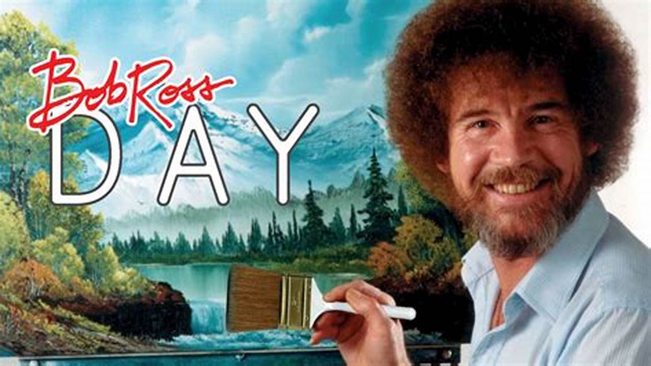 Bob Ross Day To Day Calendar