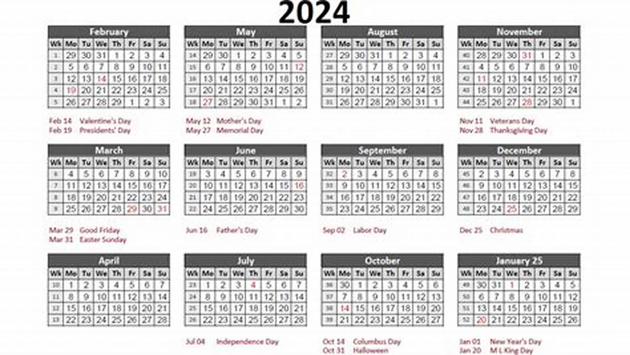 Boeing Calendar 2024 Release Date