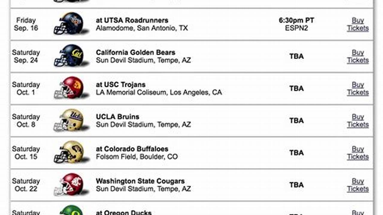 Boise State 2024 Football Schedule
