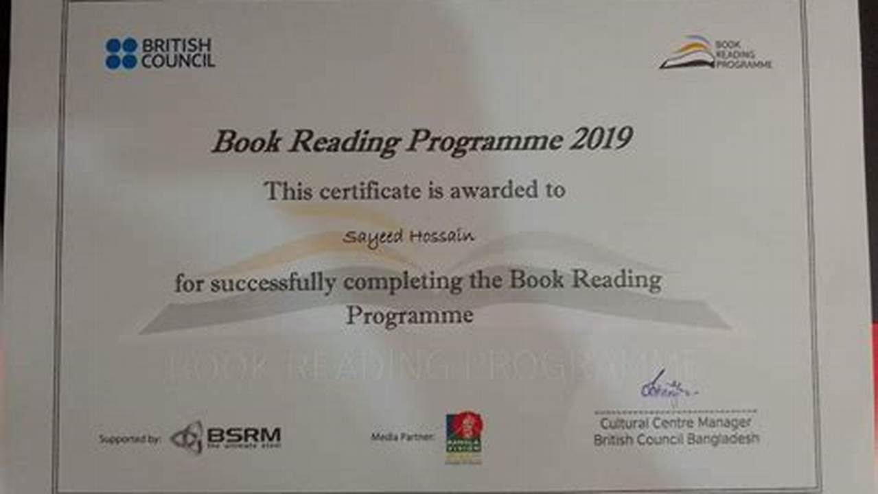 Book Reading Competition 2024
