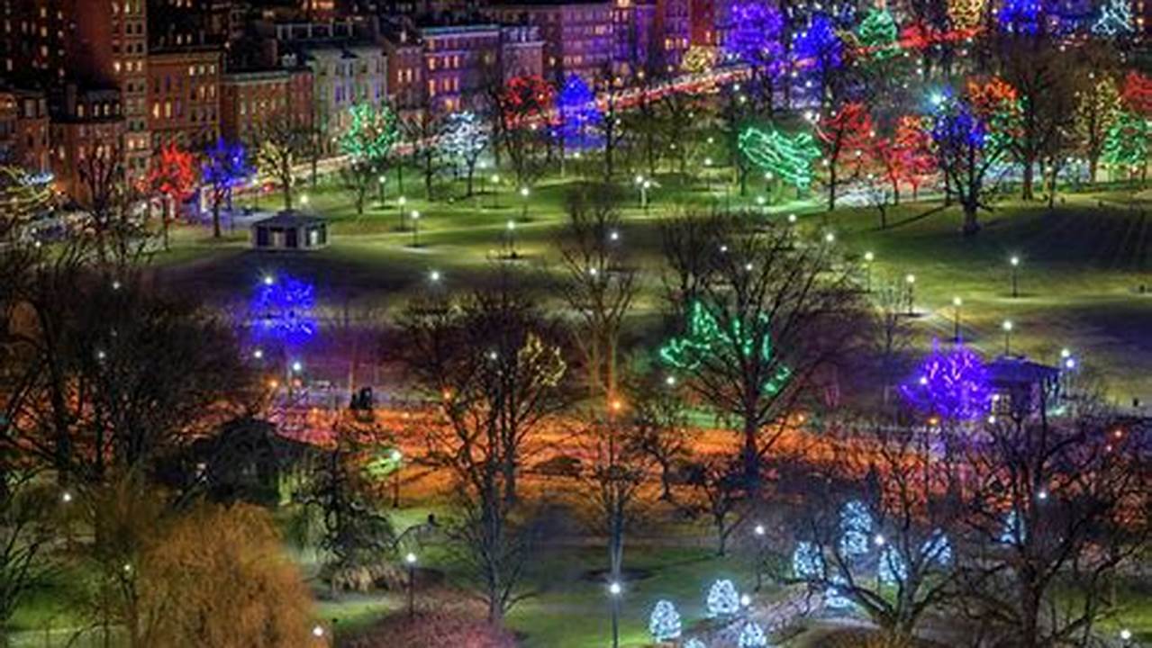 Boston Common Lights 2024