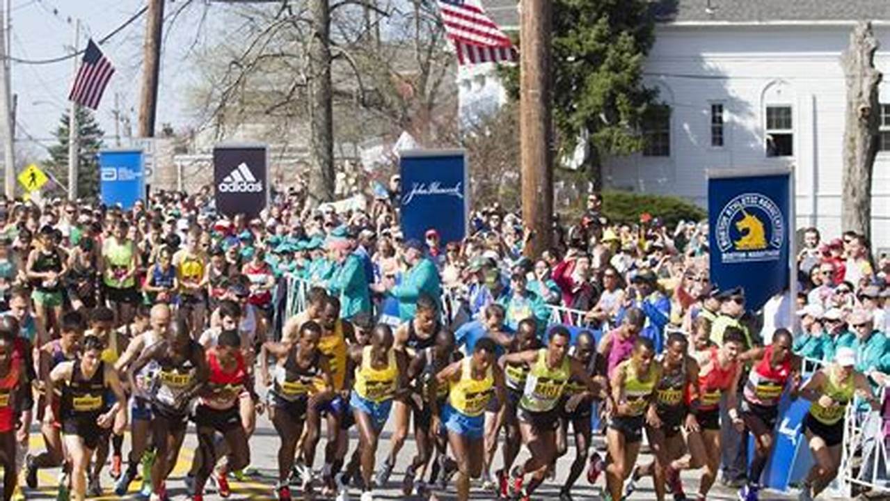 Boston Marathon Confetti 2024