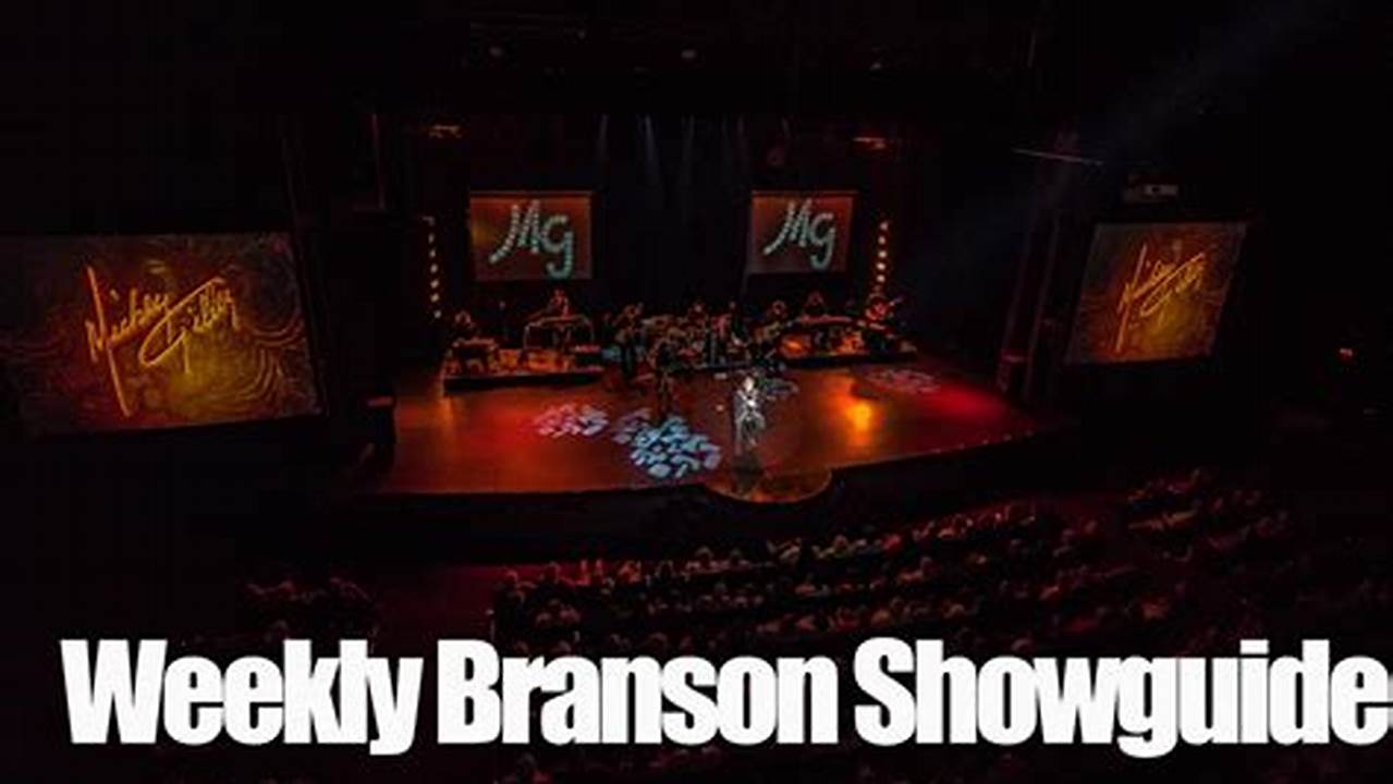 Branson Show Schedule 2024