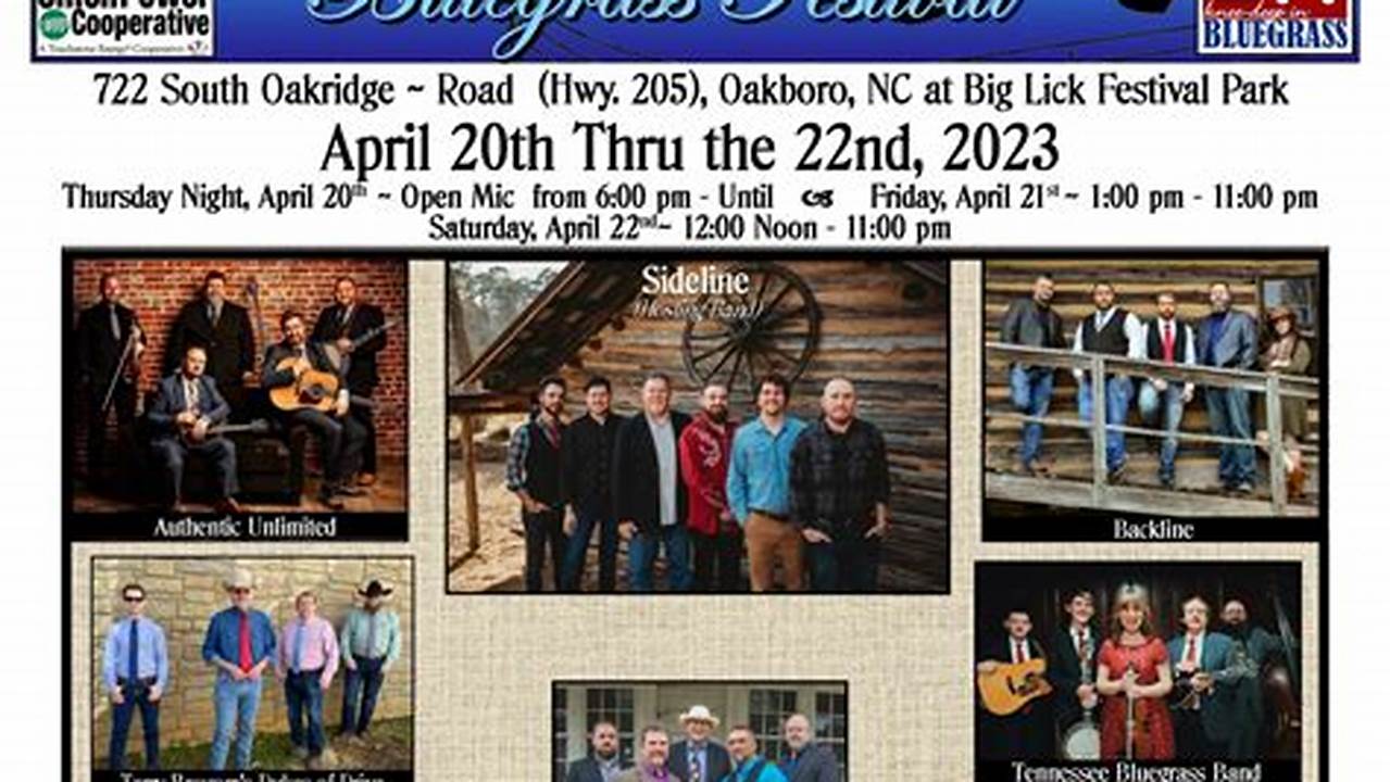 Brantling Bluegrass Festival 2024 Schedule