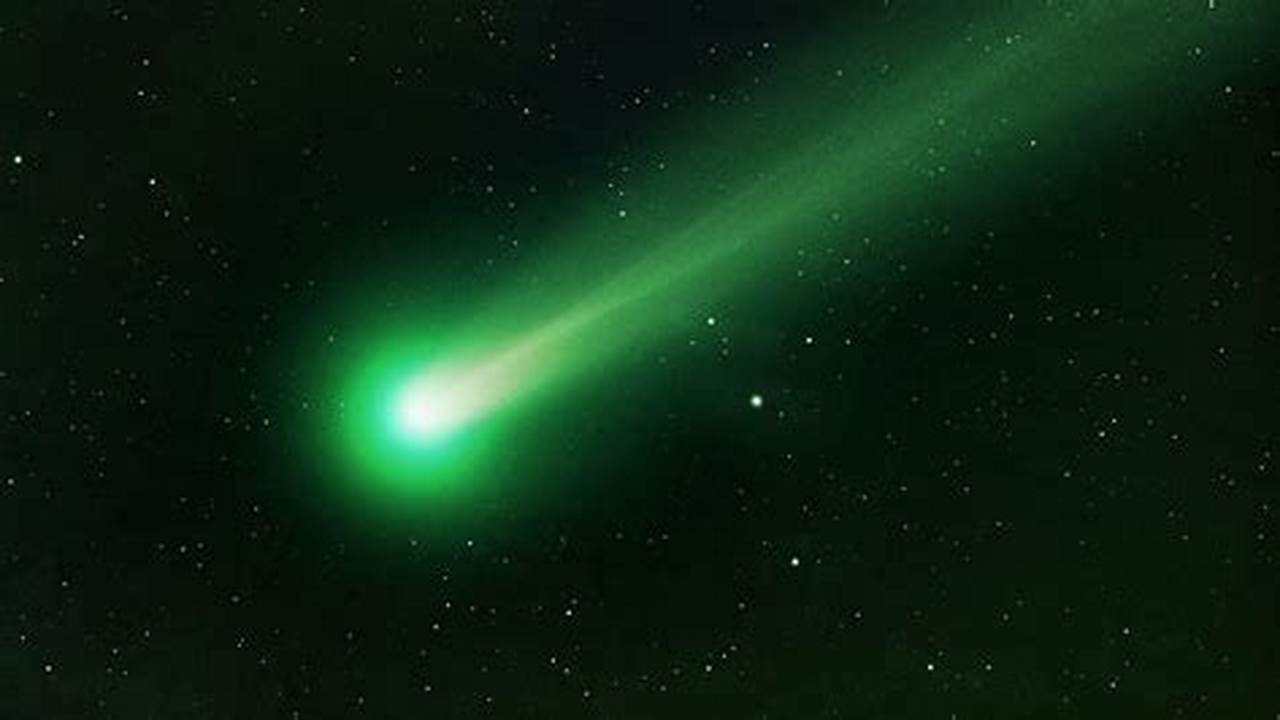 Bright Green Comet January 2024