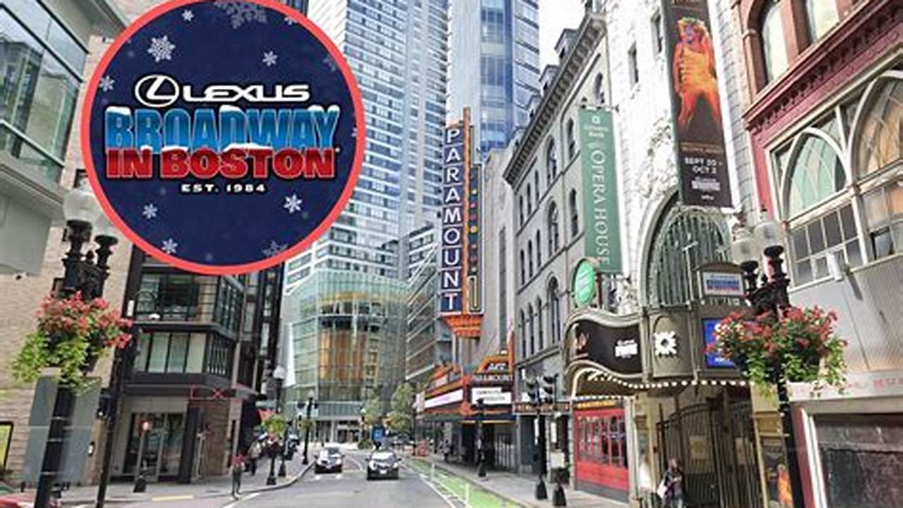 Broadway Shows Boston 2024