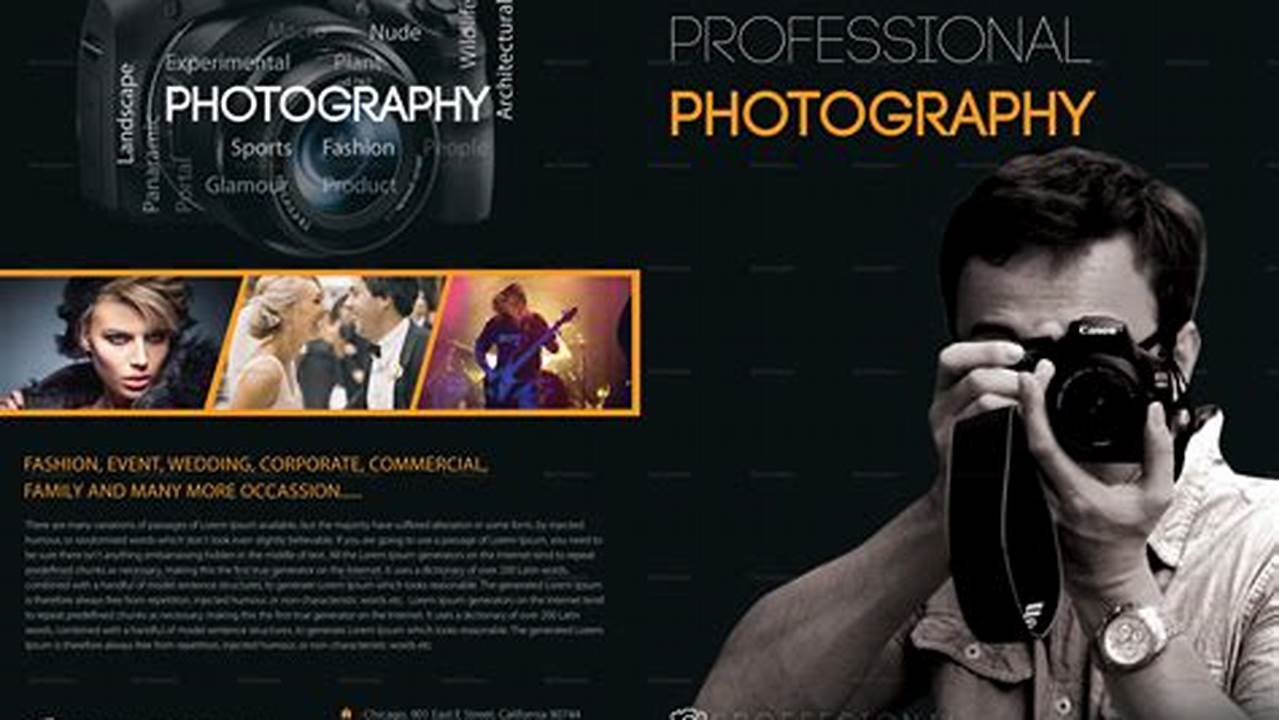 Unlock the Secrets of Captivating Brochure Designs for Photographers