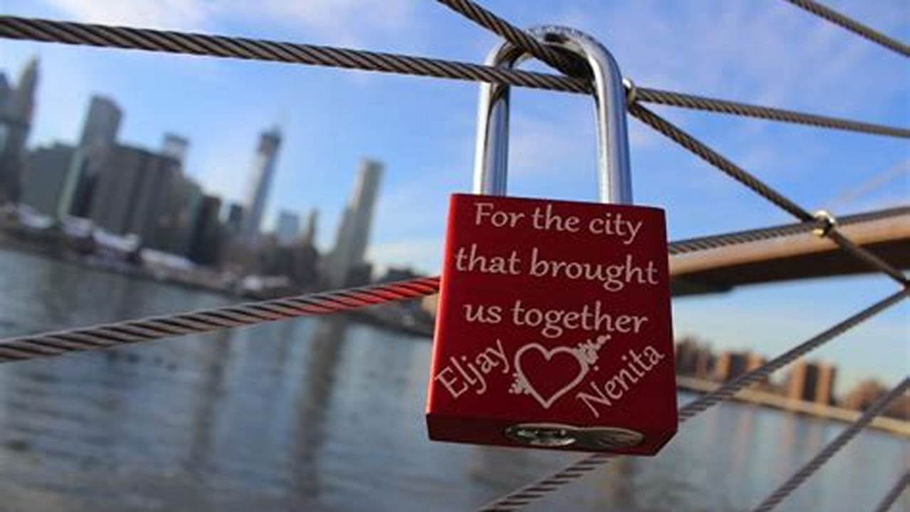 Brooklyn Bridge Love Locks 2024