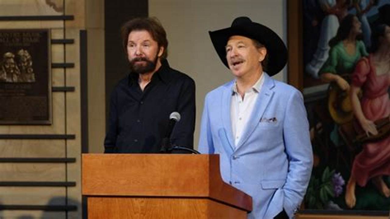 Brooks &amp;Amp; Dunn Announce 2024 Class Of Country Music Hall Of Fame Inductees., 2024