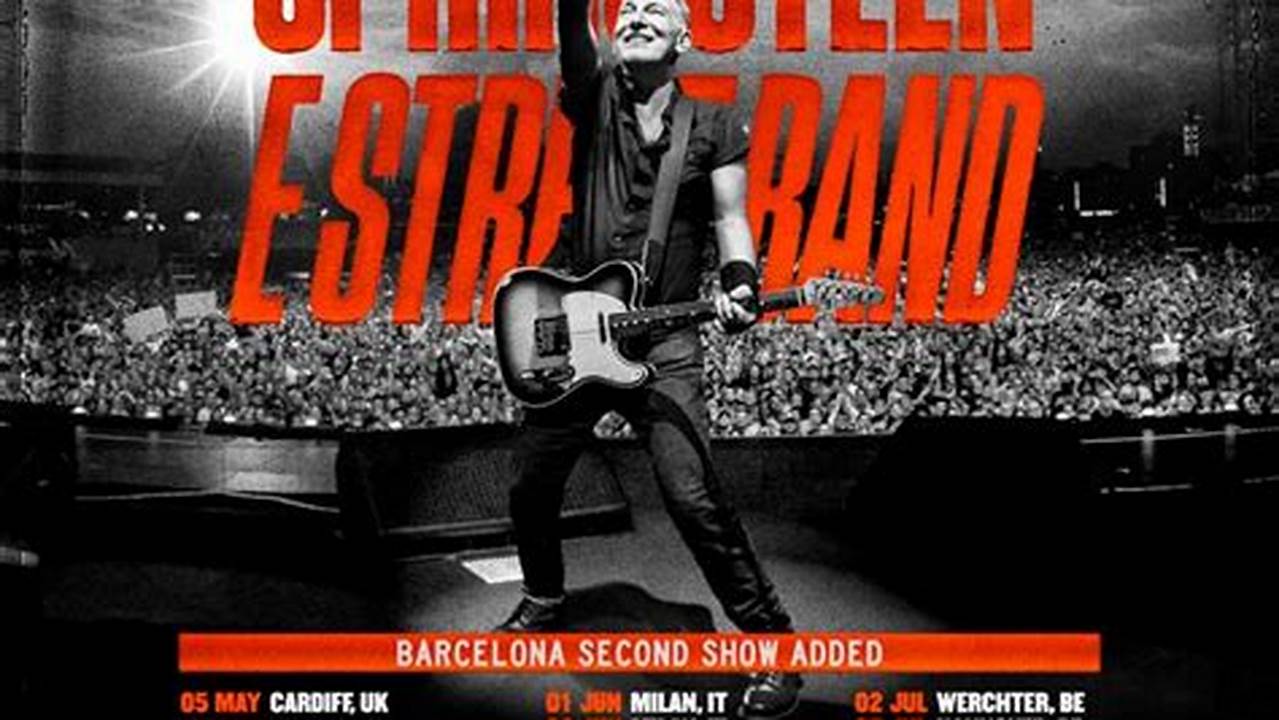 Bruce Springsteen 2024 Concert Dates