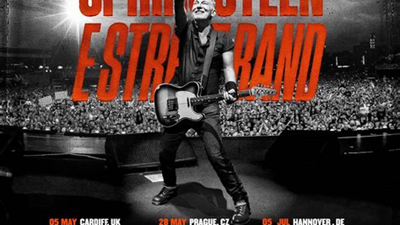 Bruce Springsteen Konsert 2024