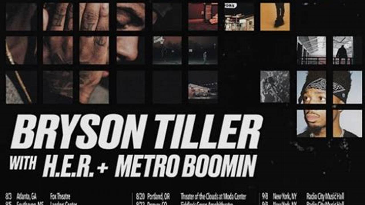 Bryson Tiller Concert Setlist
