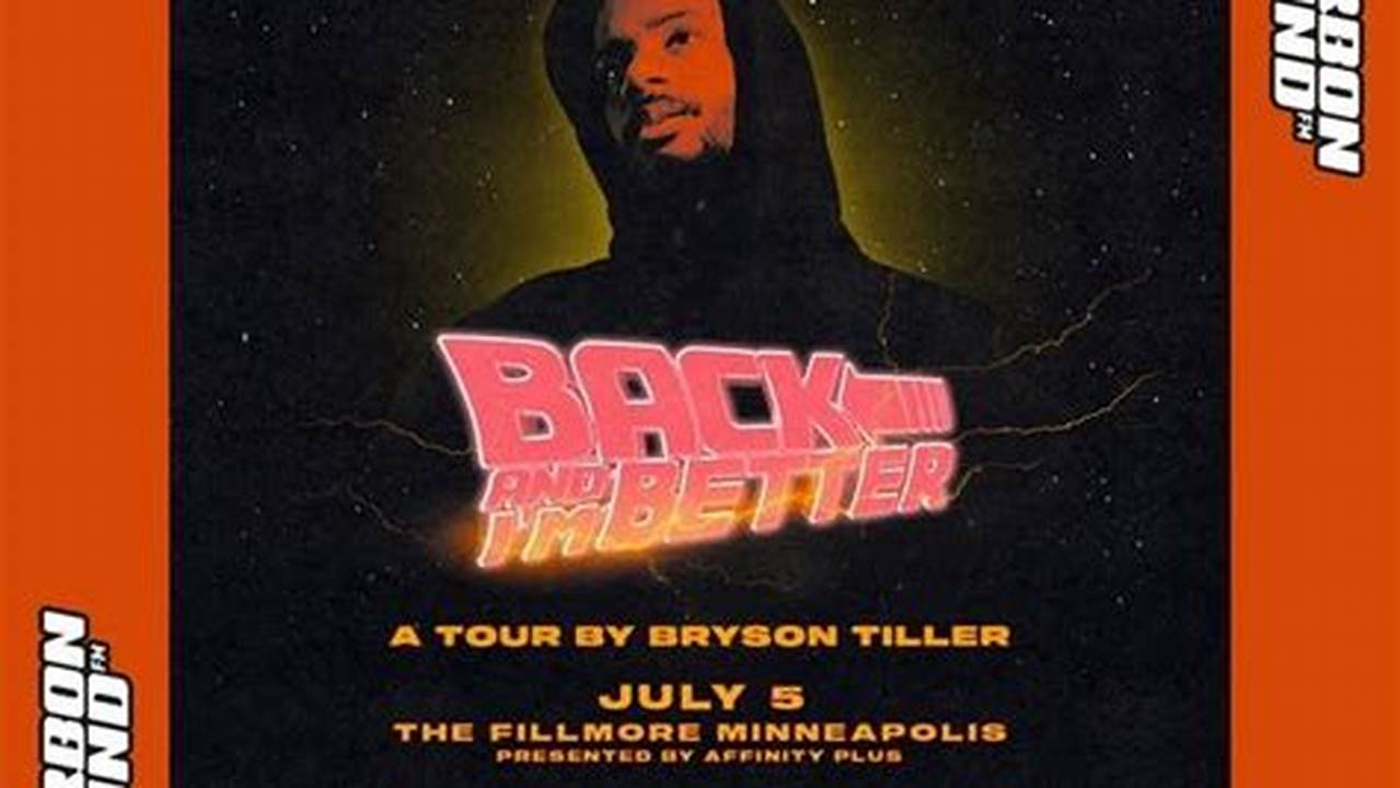 Bryson Tiller Minneapolis Tickets