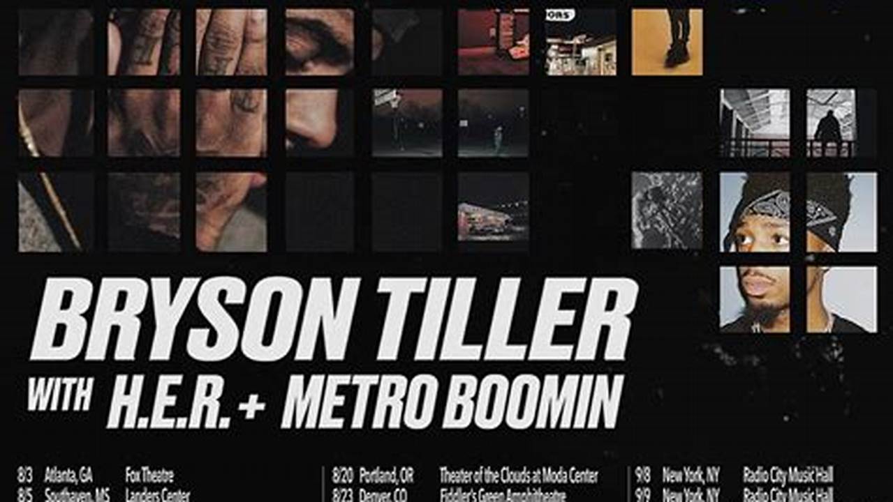 Bryson Tiller Tour Dates