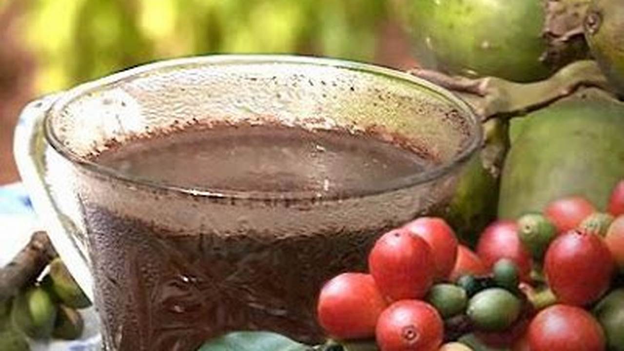 Buah Kopi, Resep