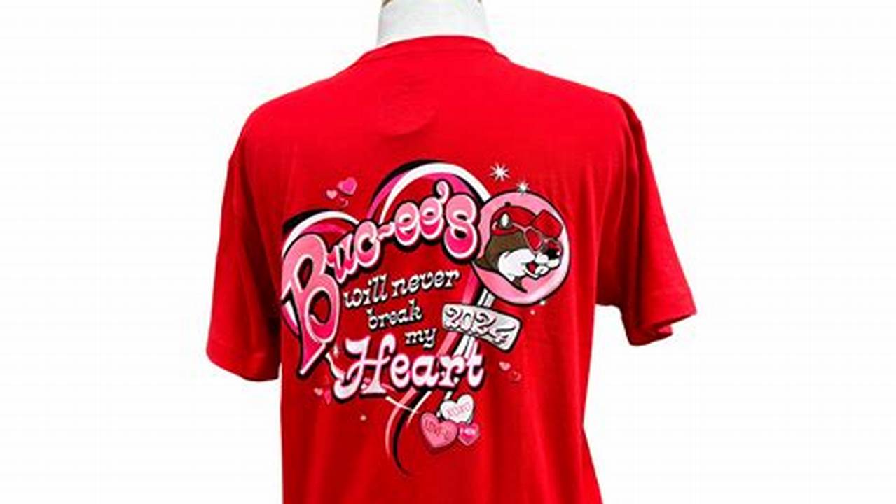 Buc Ees Valentines Day Shirt 2024