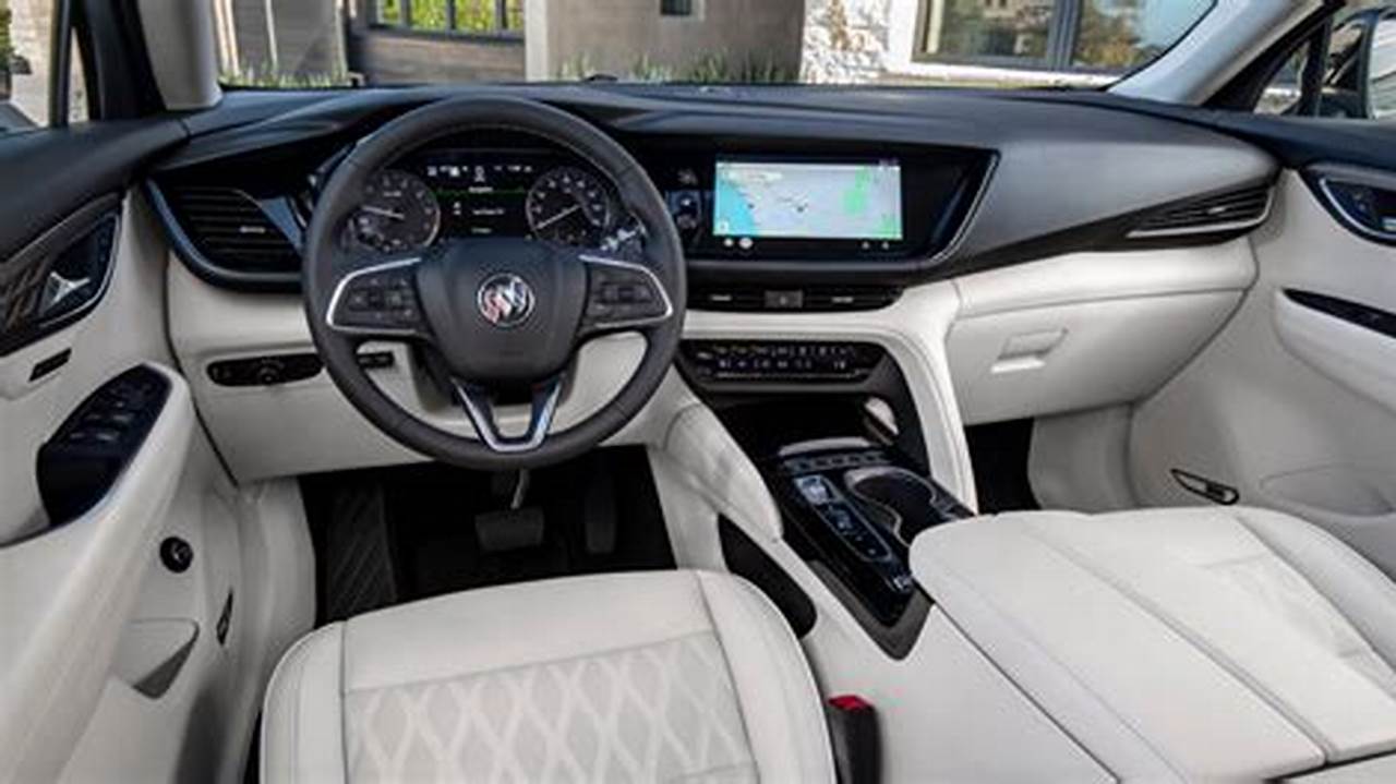 Buick Envision 2024 Interior Pictures