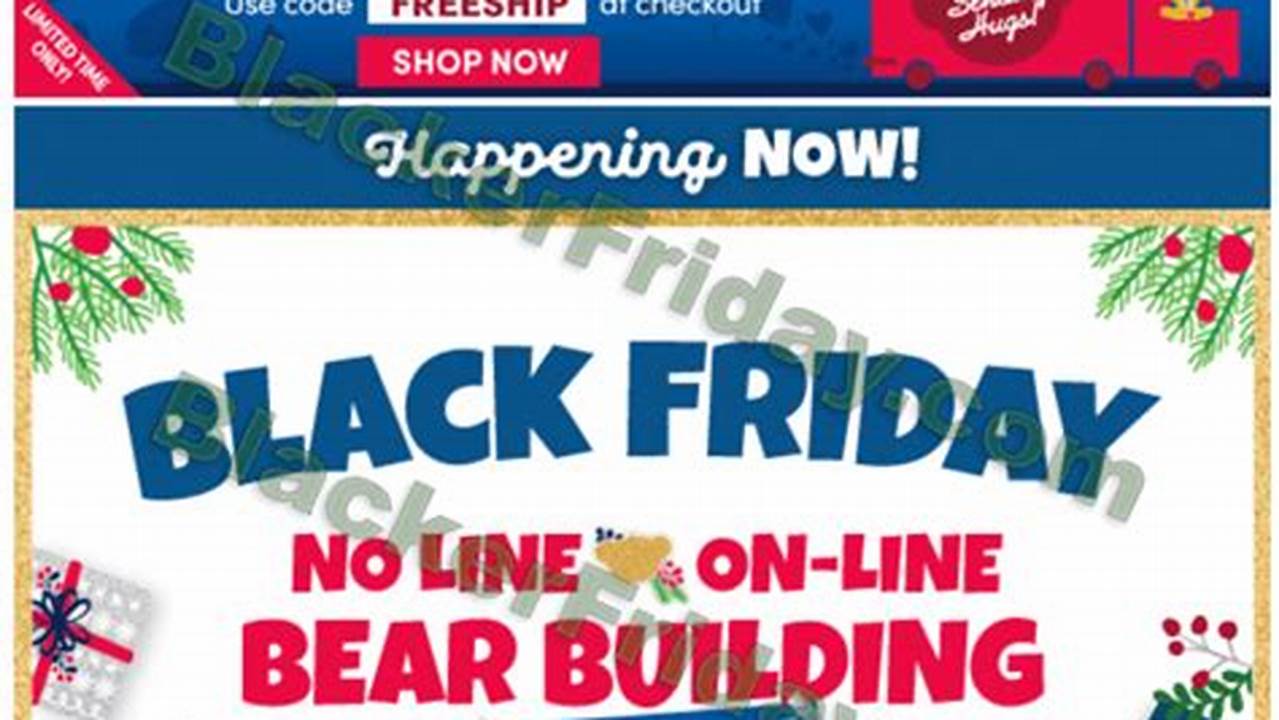 Build A Bear Black Friday Sale 2024